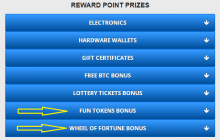 freebitcoin Reward Points (RP)